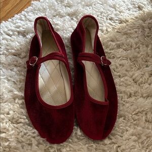 Red Velvet Women's Shoes